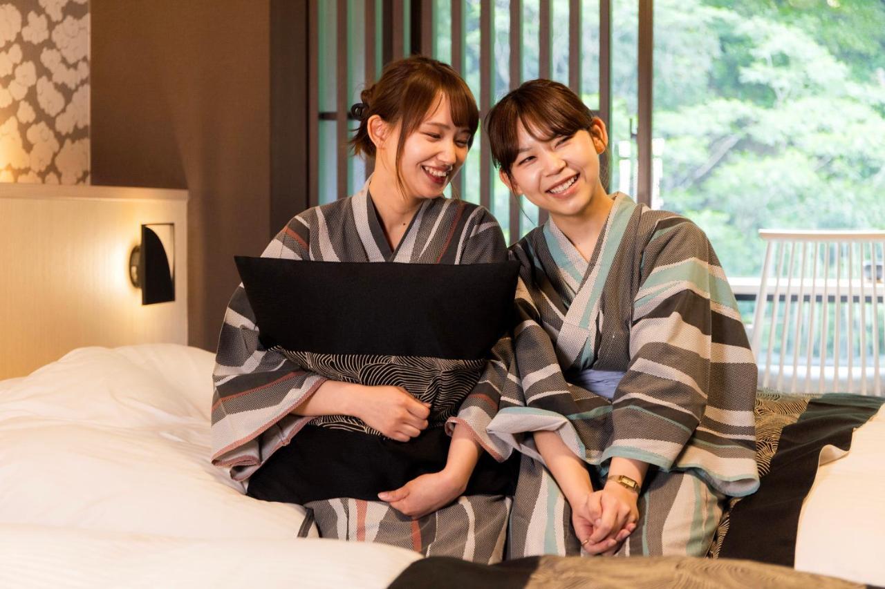 Yamanakaonsen Ohanami Kyubei Kaga (Ishikawa) Exterior foto